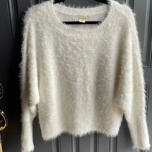 Jessica Simpson Soft fuzzy sweater.